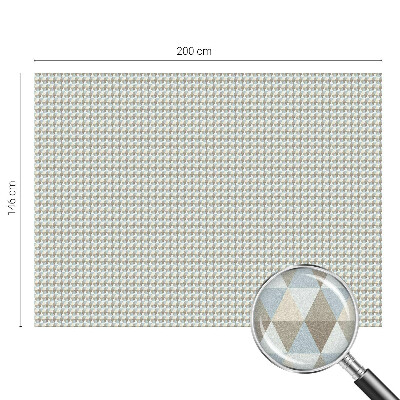 Selvklæbende vinduesfolie Geometriske trekanter