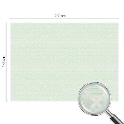 Vinduesfolie mod indkig med glasmaleri Pastelsymmetri