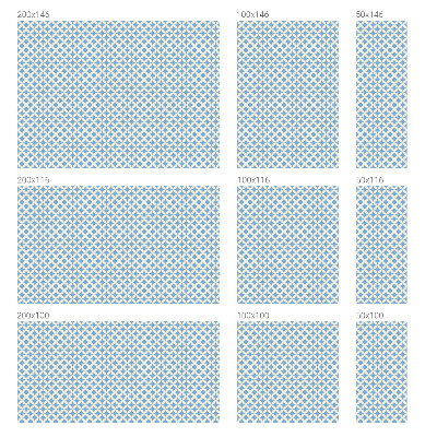 Mælkehvid vinduesfolie med motiv Geometrisk elegance