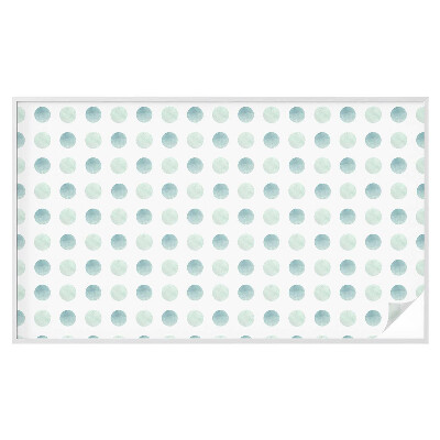 Vinduesfolie med mønster til afskærmning Delikate cirkler