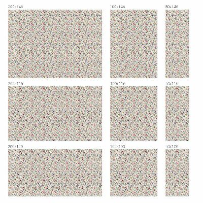 Vinduesfolie med mønster til afskærmning Farverig eksotisme