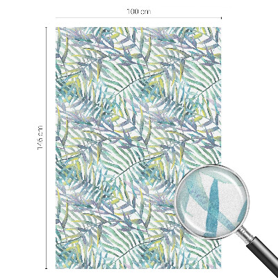 Selvklæbende vinduesfolie Tropisk akvarel