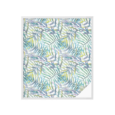 Selvklæbende vinduesfolie Tropisk akvarel