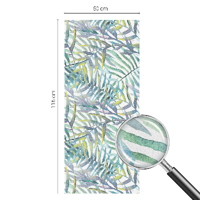 Selvklæbende vinduesfolie Tropisk akvarel