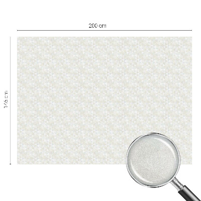 Vinduesfolie mod indkig med glasmaleri Geometriske mønstre