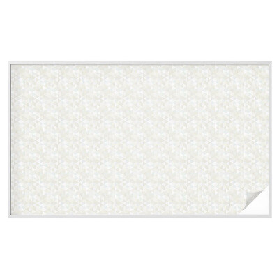 Vinduesfolie mod indkig med glasmaleri Geometriske mønstre