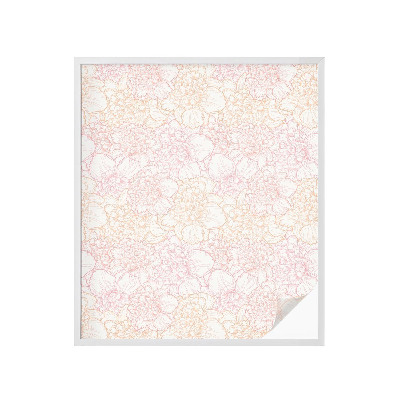 Selvklæbende vinduesfolie Blomsteragtig elegance