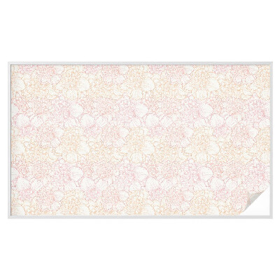 Selvklæbende vinduesfolie Blomsteragtig elegance