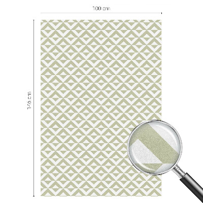 Vinduesfolie med mønster til afskærmning Geometriske romber