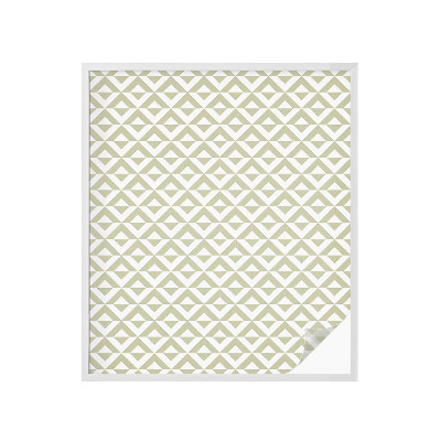 Vinduesfolie med mønster til afskærmning Geometriske romber