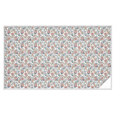 Dekorationsfolie til vindue mod indkig Blomsteragtig elegance