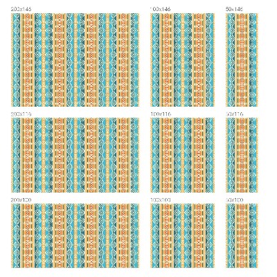 Selvklæbende vinduesfolie Geometriske motiver