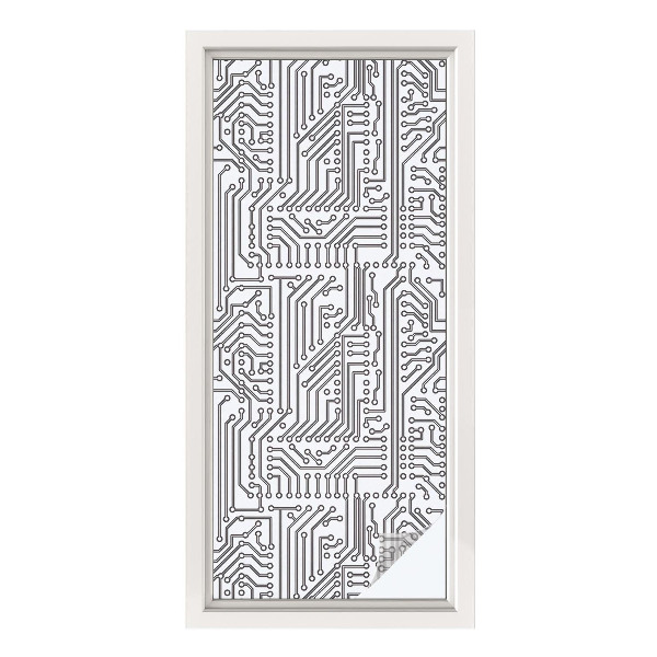 Selvklæbende vinduesfolie Teknisk tema