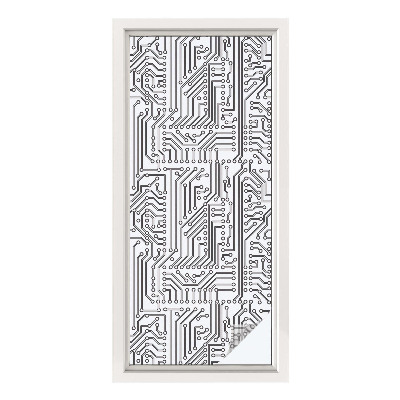 Selvklæbende vinduesfolie Teknisk tema