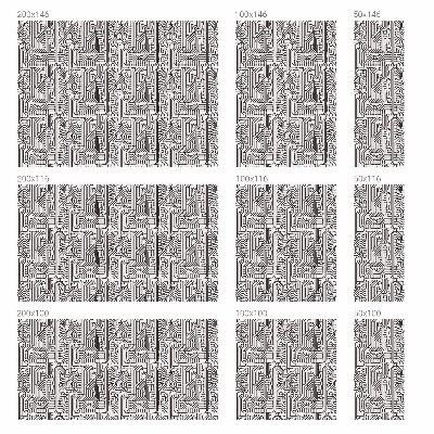 Selvklæbende vinduesfolie Teknisk tema