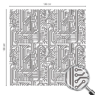 Selvklæbende vinduesfolie Teknisk tema