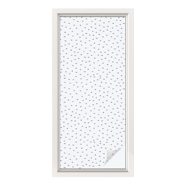 Selvklæbende vinduesfolie Geometriske trekanter