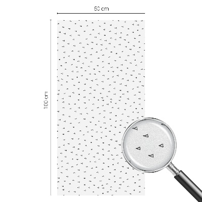 Selvklæbende vinduesfolie Geometriske trekanter