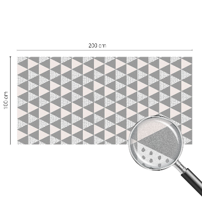 Dekorationsfolie til vindue mod indkig Moderne geometri