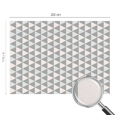 Dekorationsfolie til vindue mod indkig Moderne geometri