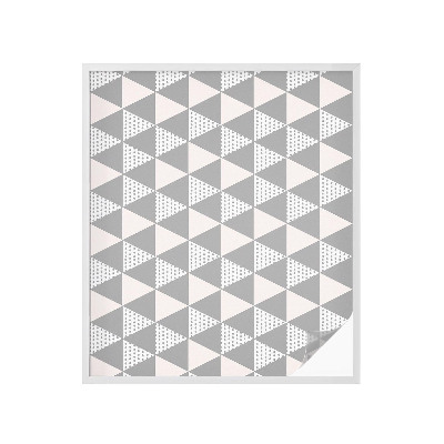 Dekorationsfolie til vindue mod indkig Moderne geometri