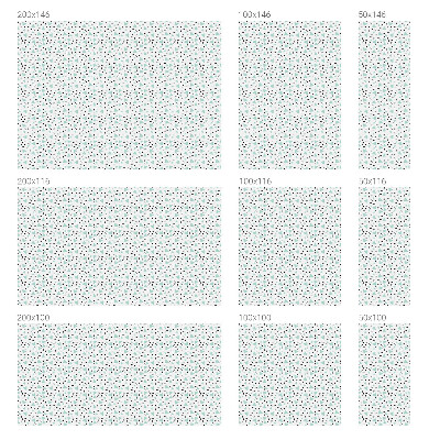 Vinduesfolie med mønster til afskærmning Geometriske figurer