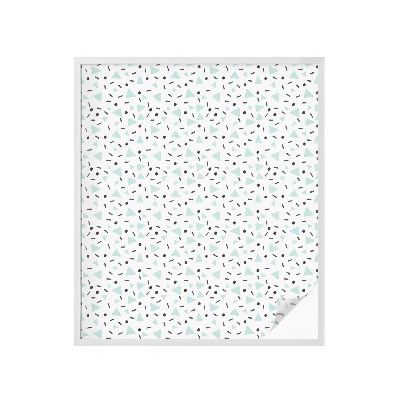 Vinduesfolie med mønster til afskærmning Geometriske figurer