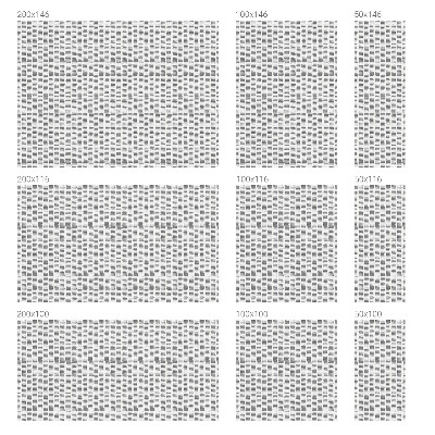 Vinduesfolie mod indkig med glasmaleri Minimalistiske linjer