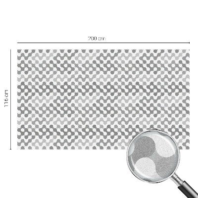 Selvklæbende vinduesfolie Bølgegeometri