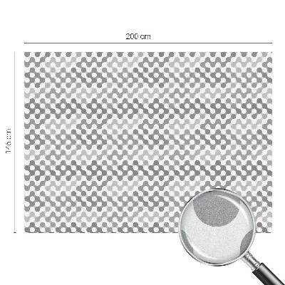Selvklæbende vinduesfolie Bølgegeometri