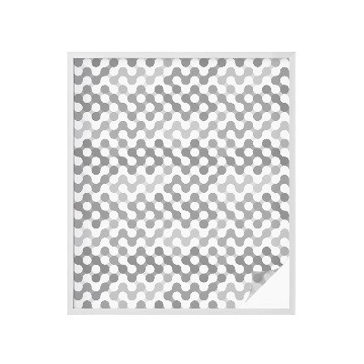 Selvklæbende vinduesfolie Bølgegeometri