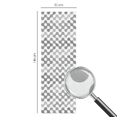 Selvklæbende vinduesfolie Bølgegeometri