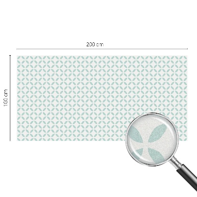 Vinduesfolie med mønster til afskærmning Abstrakte former