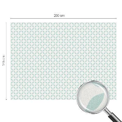 Vinduesfolie med mønster til afskærmning Abstrakte former