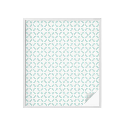 Vinduesfolie med mønster til afskærmning Abstrakte former