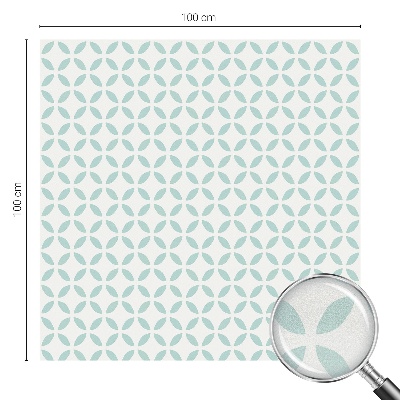 Vinduesfolie med mønster til afskærmning Abstrakte former