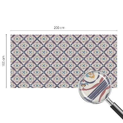 Vinduesfolie med mønster til afskærmning Flisemønster