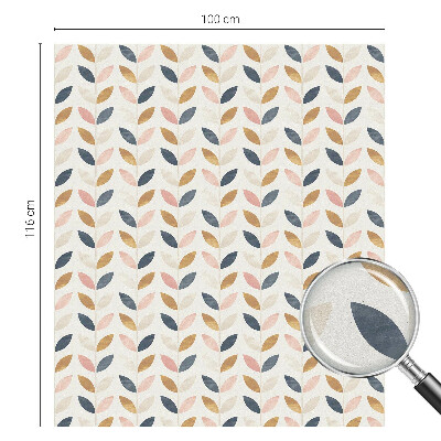 Vinduesfolie med mønster til afskærmning Blade mønster