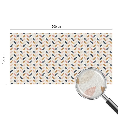 Vinduesfolie med mønster til afskærmning Blade mønster