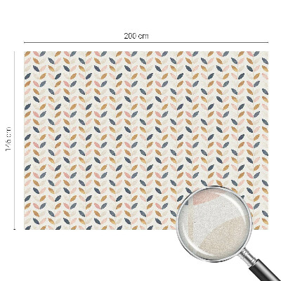 Vinduesfolie med mønster til afskærmning Blade mønster