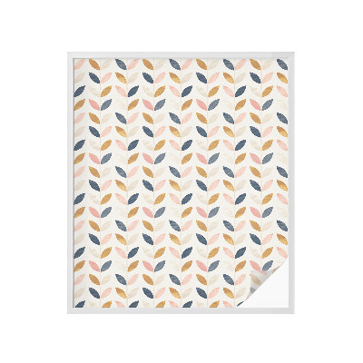 Vinduesfolie med mønster til afskærmning Blade mønster