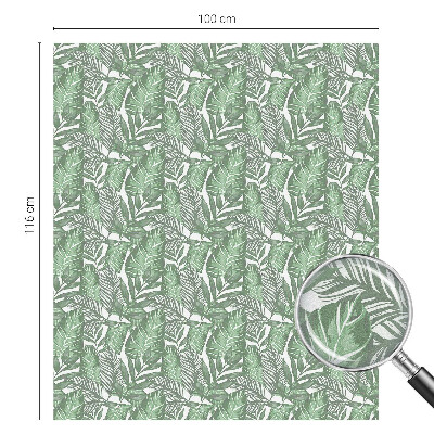 Selvklæbende vinduesfolie Grøn harmoni