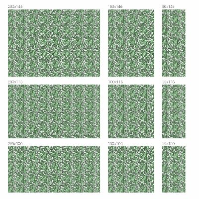 Selvklæbende vinduesfolie Grøn harmoni