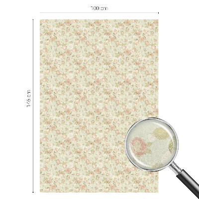 Vinduesfolie med mønster til afskærmning Blomsteragtig elegance