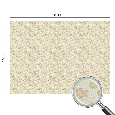 Vinduesfolie med mønster til afskærmning Blomsteragtig elegance