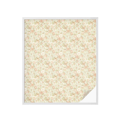 Vinduesfolie med mønster til afskærmning Blomsteragtig elegance