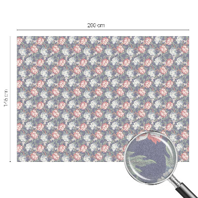 Dekorationsfolie til vindue mod indkig Blomsteragtig elegance