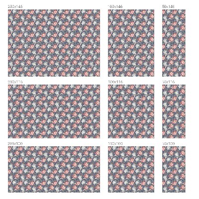 Dekorationsfolie til vindue mod indkig Blomsteragtig elegance