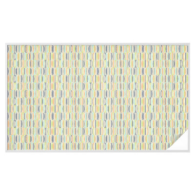 Vinduesfolie mod indkig med glasmaleri Ovale mønstre