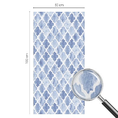 Selvklæbende vinduesfolie Akvarel elegance